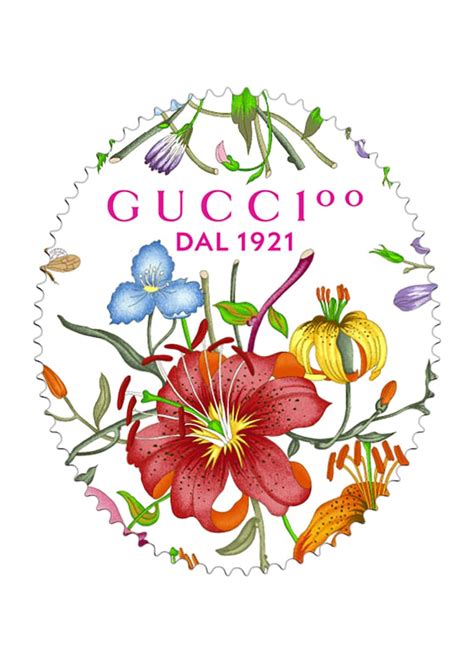 gucci stamp print 1960s|THE GUCCI STAMP BY ITALIAN POST .